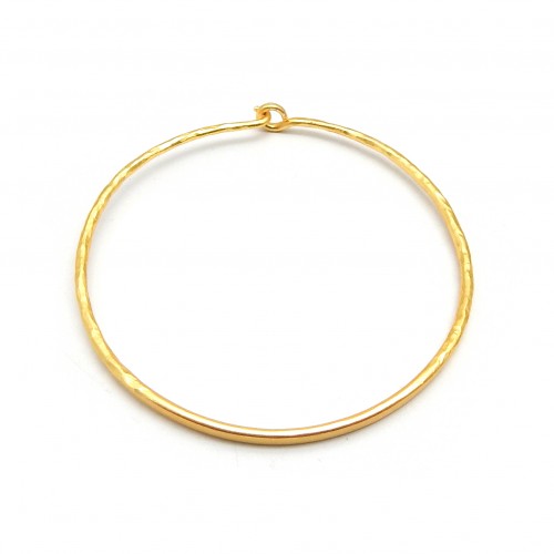 Brass Gold Plated Metal Bangles- A1B-4113