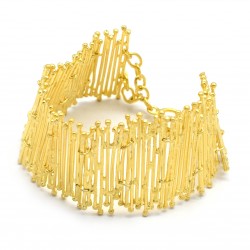 Brass Gold Plated Metal Bracelets- A1B-9852