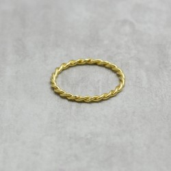 Brass Gold Plated Metal Rings- A1R-4601