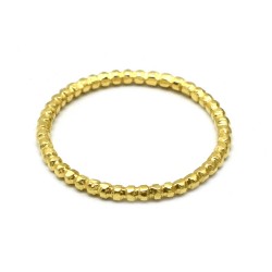 Brass Gold Plated Metal Rings- A1R-4603