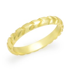 Brass Gold Plated Metal Rings- A1R-8693