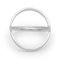 925 Sterling Silver Silver Plated Metal Rings- A1R-8728
